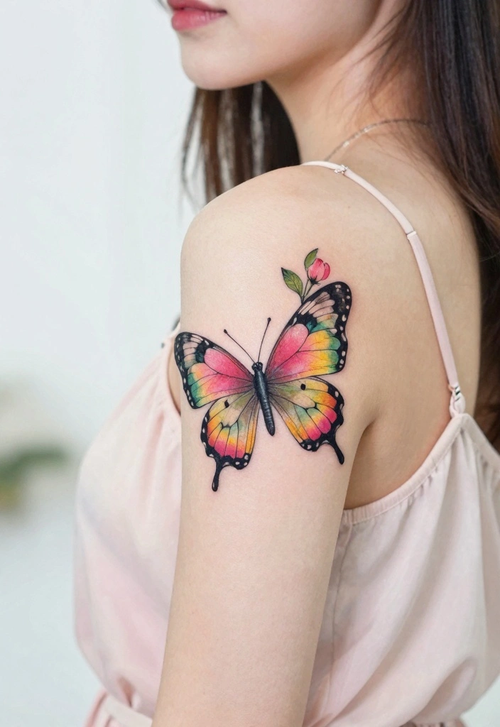 10 Behind the Ear Butterfly Tattoo Ideas Subtle and Cute 34 10 Behind the Ear Butterfly Tattoo Ideas Subtle and Cute 4. Floral Butterfly 0