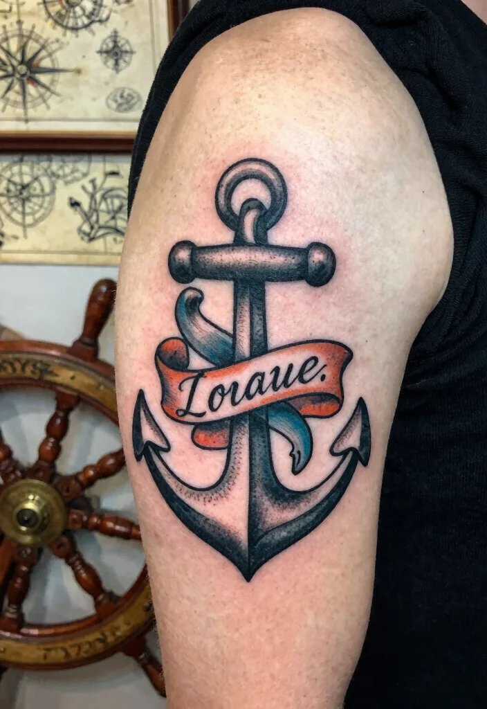10 Boyfriend Name Tattoo Ideas: Cute, Meaningful, and Romantic - 10. Vintage Style Tattoos 1
