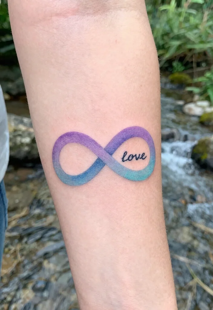 10 Boyfriend Name Tattoo Ideas: Cute, Meaningful, and Romantic - 2. Infinity Symbol 1