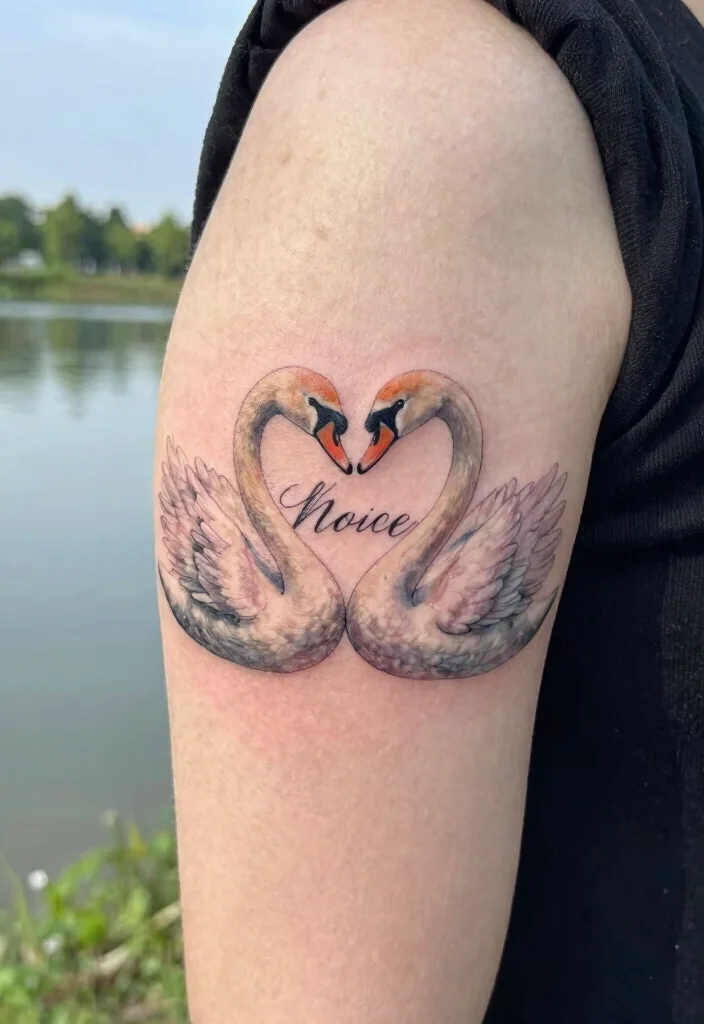 10 Boyfriend Name Tattoo Ideas: Cute, Meaningful, and Romantic - 7. Animal Symbolism 1