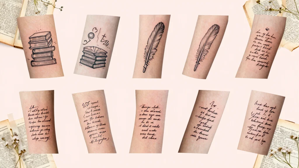 10 Fine Line Book Tattoo Ideas for Readers and Creatives
