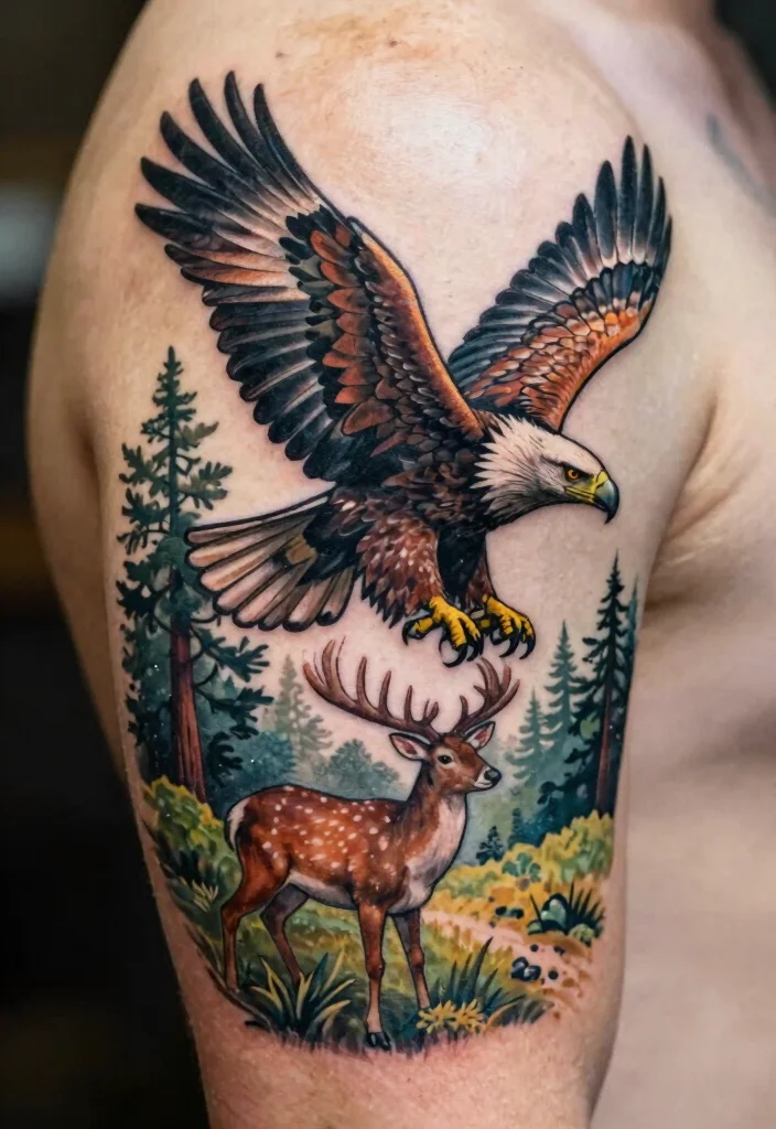 10 Name Tattoo Cover Up Ideas That Feel Personal and Fresh - 9. Symbolic Animals to Honor Your Story 1