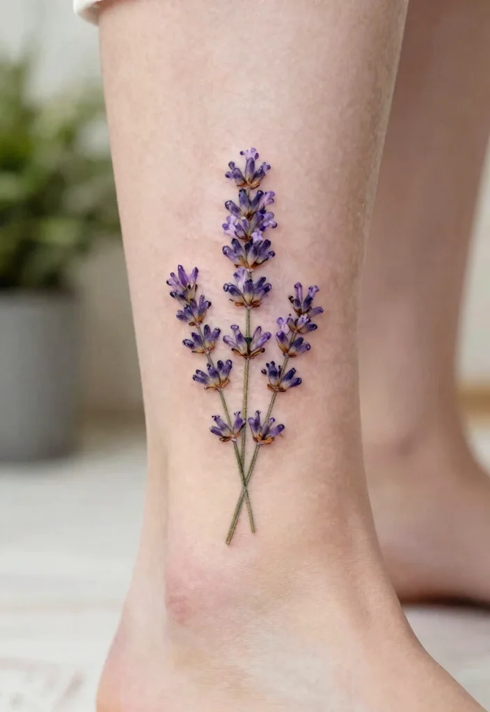 10 Simple Taylor Swift Tattoo Ideas for True Fans - 8. The Lavender Haze 1