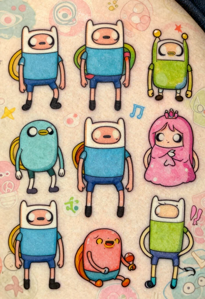 12 Adventure Time Flash Tattoo Ideas Fun and Playful Conclusion 0