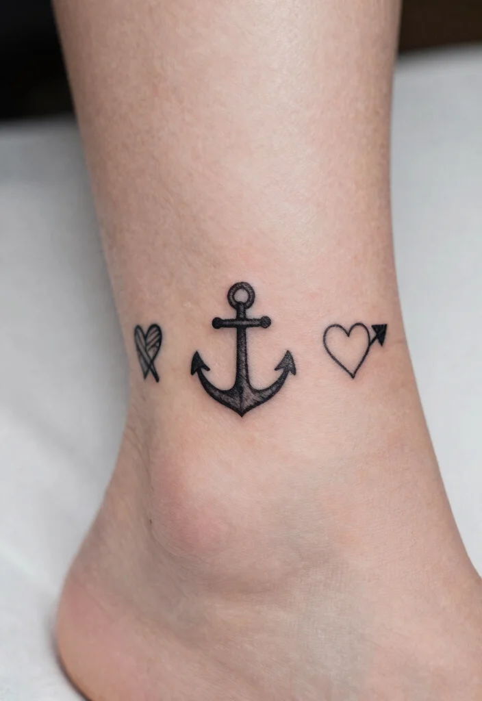 12 Ankle Bracelet Tattoo Ideas for Women: Subtle and Chic 100 12 Ankle Bracelet Tattoo Ideas for Women Subtle and Chic 10. Miniature Symbols 0