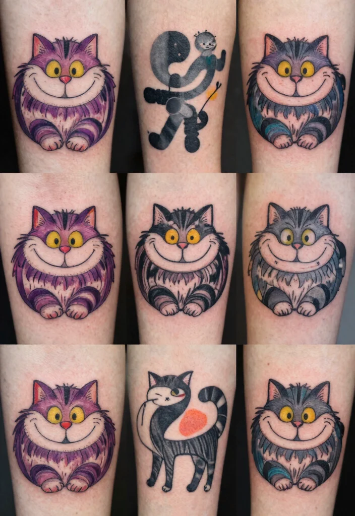 12 Cheshire Cat Tattoo Ideas Inspired by Alice in Wonderland Conclusion 0
