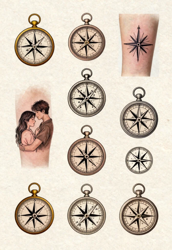 12 Compass Couple Tattoo Ideas: Symbolic and Romantic - Conclusion 1