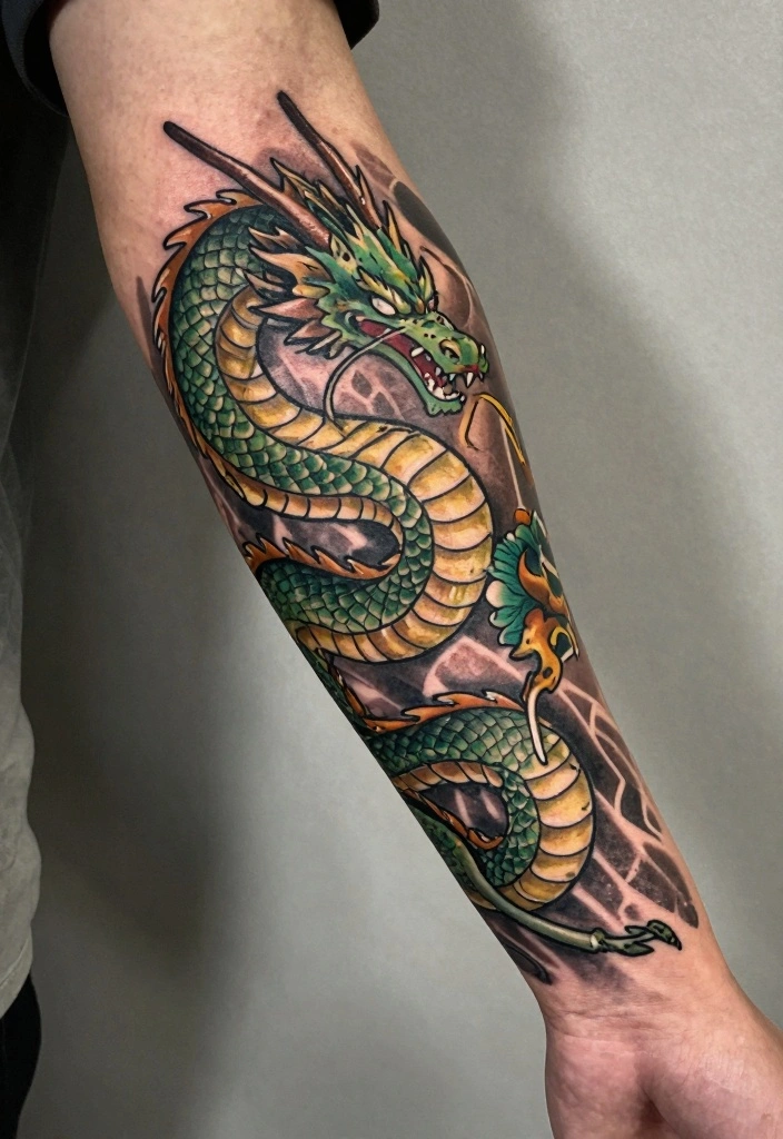12 Dragon Ball Z Dragon Tattoo Ideas: Iconic and Powerful - 2. Shenron: The Eternal Dragon 1