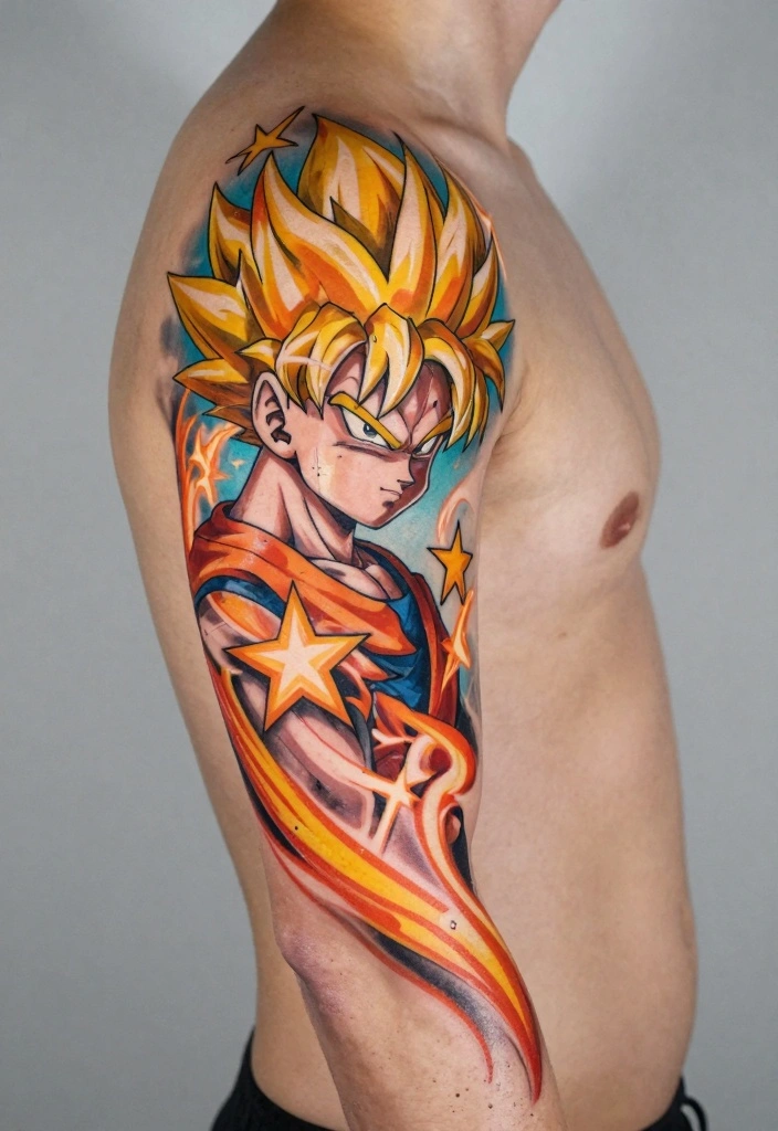 12 Dragon Ball Z Dragon Tattoo Ideas: Iconic and Powerful - 4. The Dragon Balls: A Symbol of Power 1