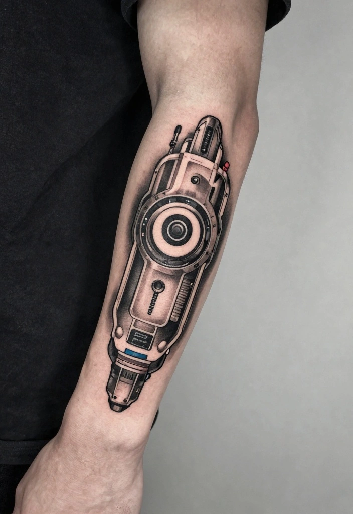 12 Dragon Ball Z Dragon Tattoo Ideas: Iconic and Powerful - 5. The Capsule Corp Logo 1