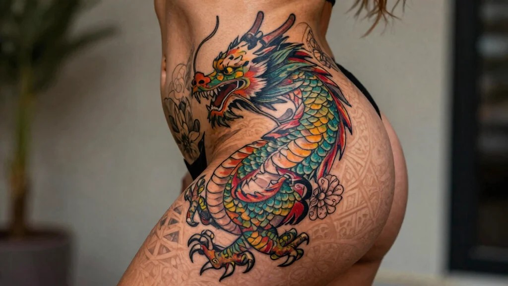 12 Dragon Hip Tattoo Ideas for Women: Sexy and Strong