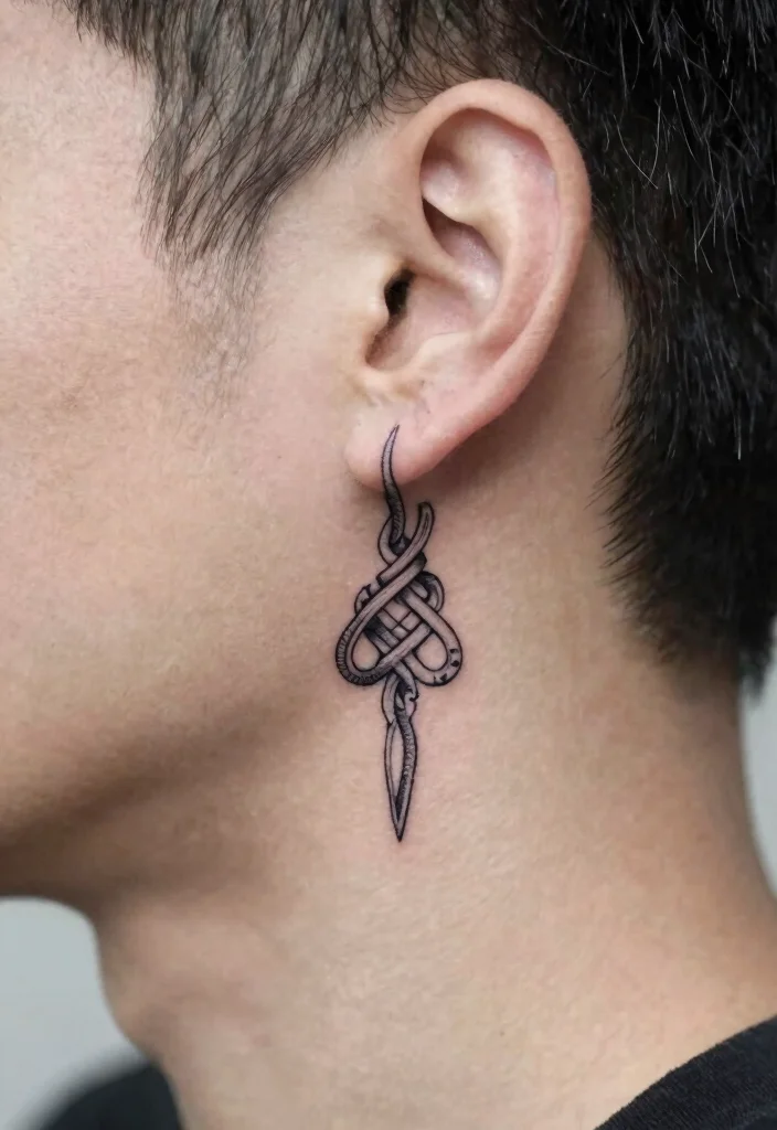 12 Loki Tattoo Ideas From Norse Mythology With Meaning - 10. Loki's Knot: Unity and Connection 1