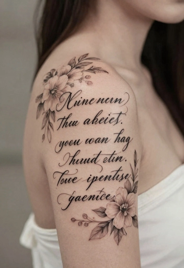 12 Middle of the Chest Tattoo Ideas for Women: Balanced and Bold 45 12 Middle of the Chest Tattoo Ideas for Women Balanced and Bold 5. Inspirational Quotes 0