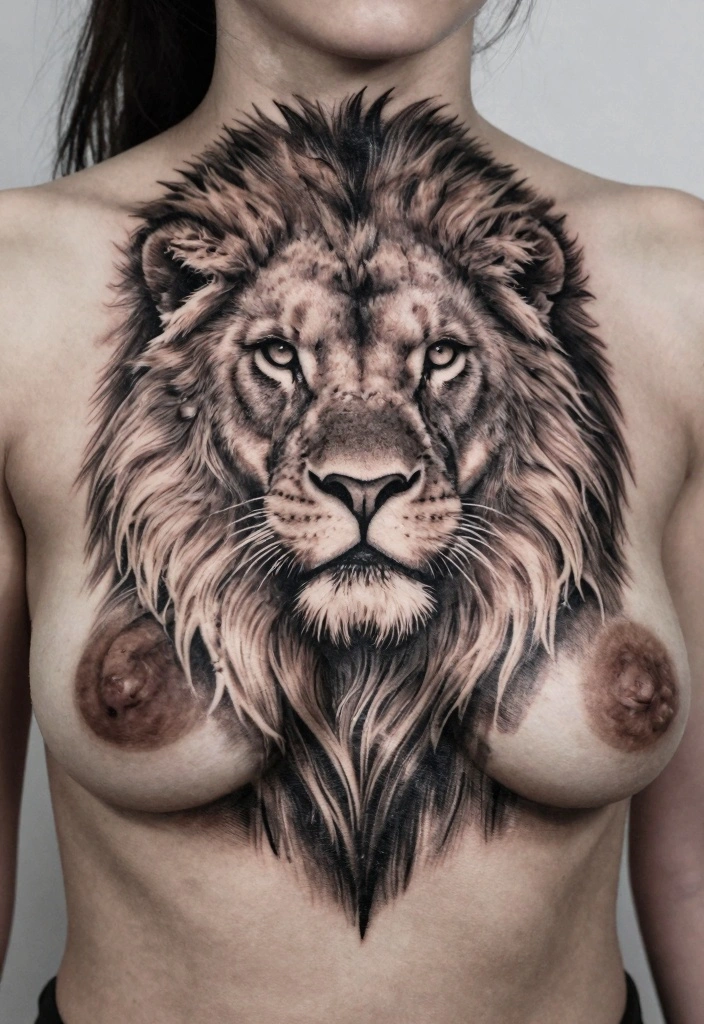 12 Middle of the Chest Tattoo Ideas for Women: Balanced and Bold 78 12 Middle of the Chest Tattoo Ideas for Women Balanced and Bold 8. Symbolic Animals 0