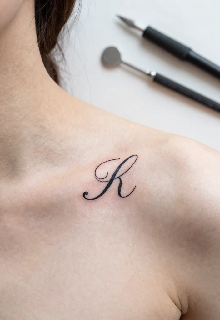 12 Simple Stick and Poke Tattoo Ideas Minimal and Personal 89 12 Simple Stick and Poke Tattoo Ideas Minimal and Personal - 9. Personal Initials 1