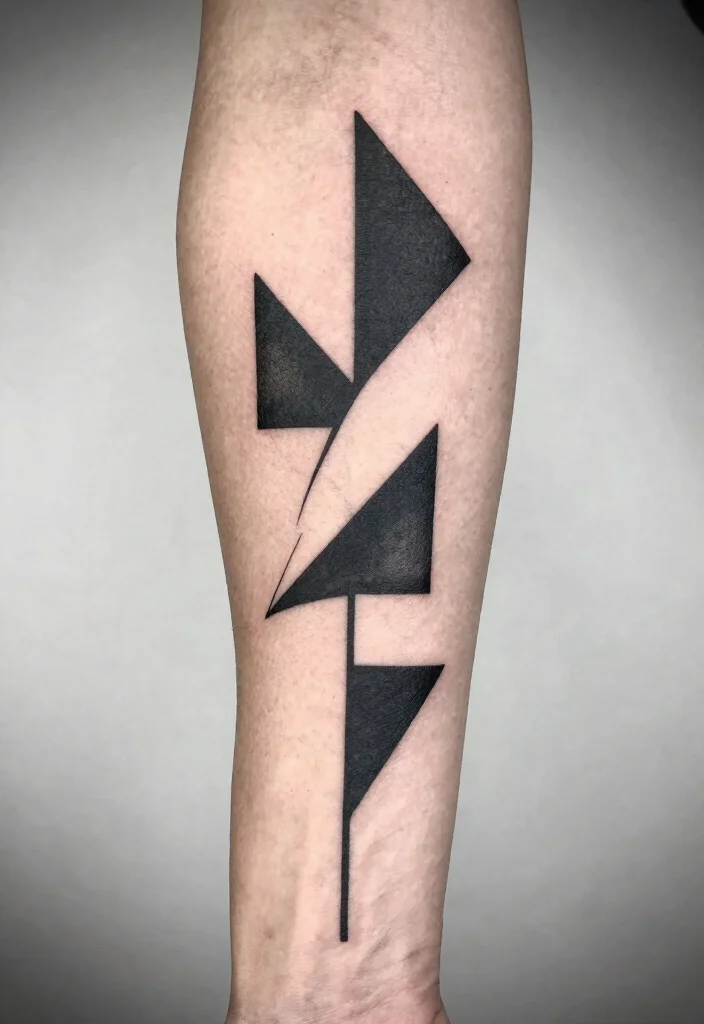12 Small Tattoo Cover Up Ideas That Are Simple and Effective 12 12 Small Tattoo Cover Up Ideas That Are Simple and Effective - 2. Geometric Shapes 1
