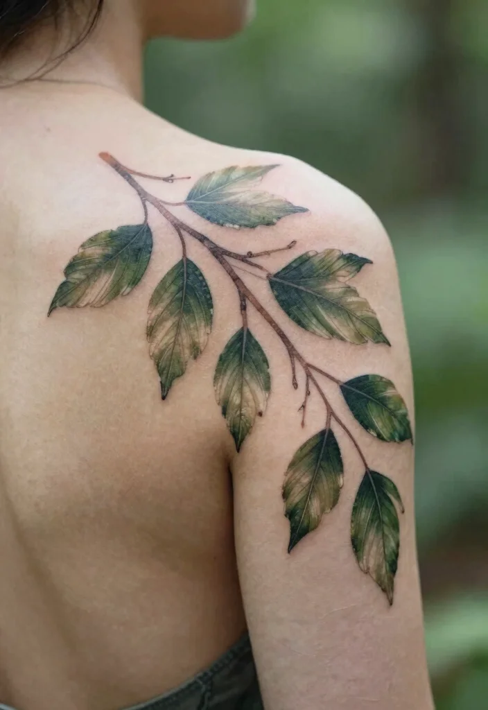 12 Small Tattoo Cover Up Ideas That Are Simple and Effective 34 12 Small Tattoo Cover Up Ideas That Are Simple and Effective - 4. Nature-Inspired Covers 1