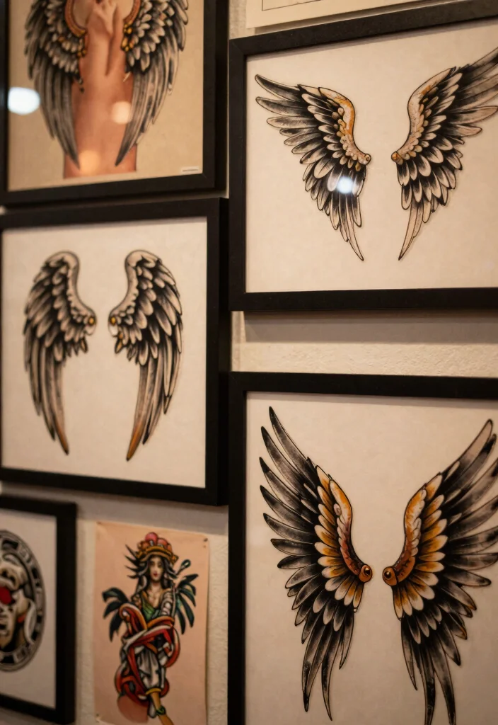 14 Angel Wings Tattoo Ideas on the Back Dramatic and Meaningful Conclusion 0