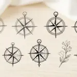 14 Compass Tattoo Ideas for Women: Elegant and Meaningful
