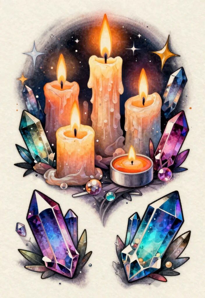 14 Friday the 13th Tattoo Flash Sheet Ideas Classic and Spooky 122 14 Friday the 13th Tattoo Flash Sheet Ideas Classic and Spooky 12. Candles and Crystals 0