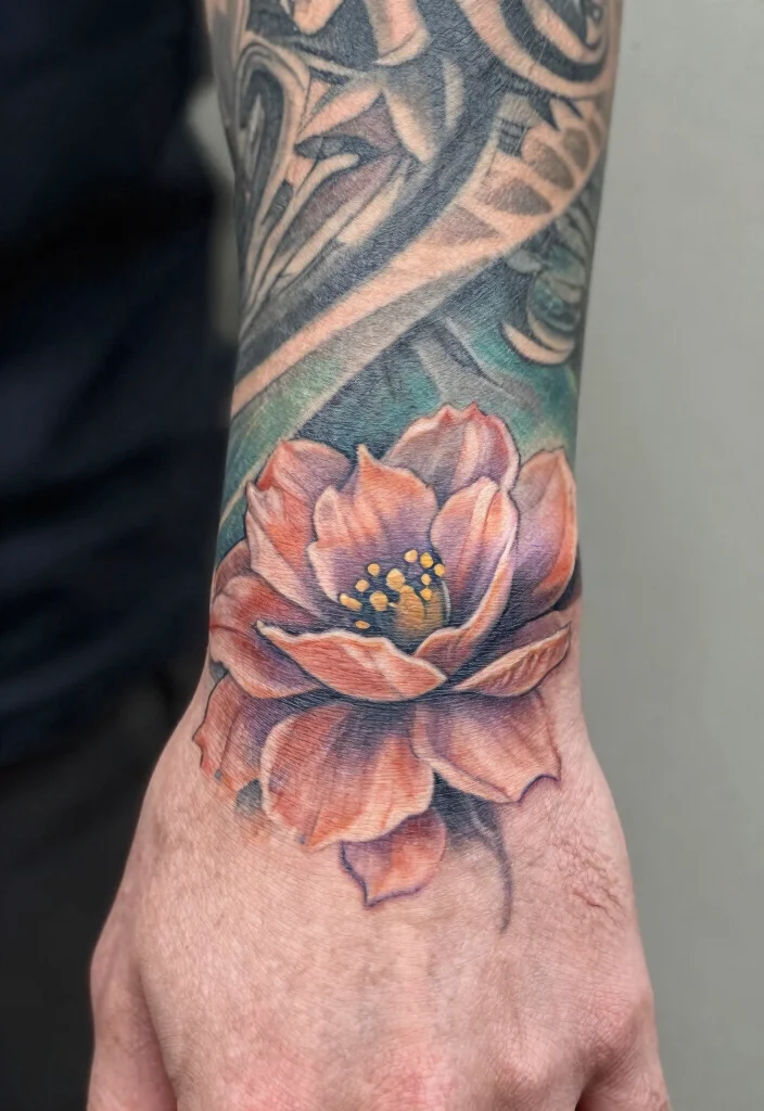 14 Hand Tattoo Cover Up Ideas Clean and Effective 7. Color Matching Techniques 0