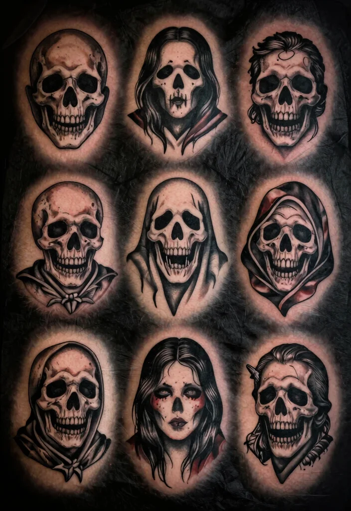 14 Horror Movie Flash Tattoo Ideas Dark and Iconic Conclusion 0