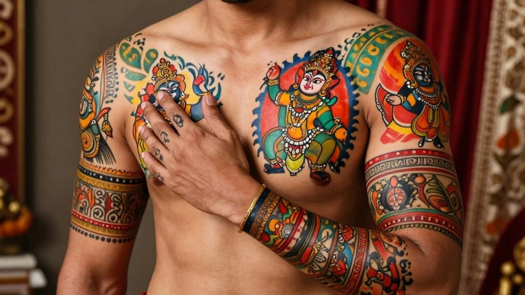 14 Indian Tattoo Ideas for Men: Bold Cultural and Spiritual