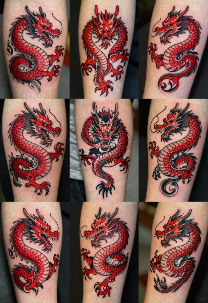 14 Red and Black Dragon Tattoo Ideas Bold and Powerful 155 14 Red and Black Dragon Tattoo Ideas Bold and Powerful - Conclusion 1