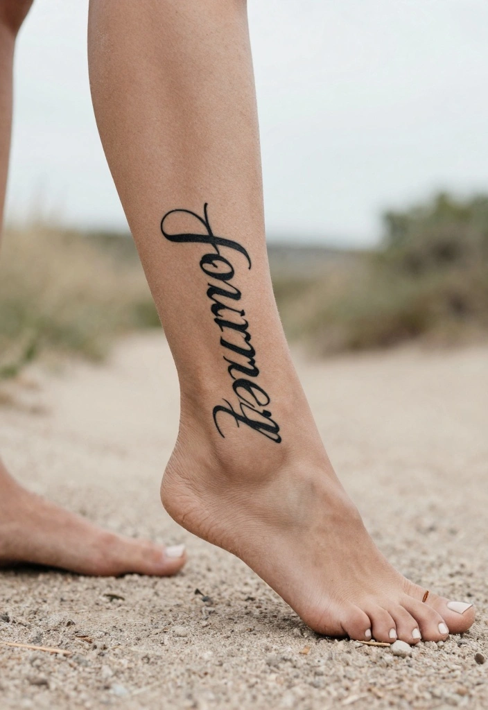 14 Word Tattoo Ideas for Women: Elegant, Personal, and Stylish 111 14 Word Tattoo Ideas for Women: Elegant, Personal, and Stylish - 11. 'Journey' 1