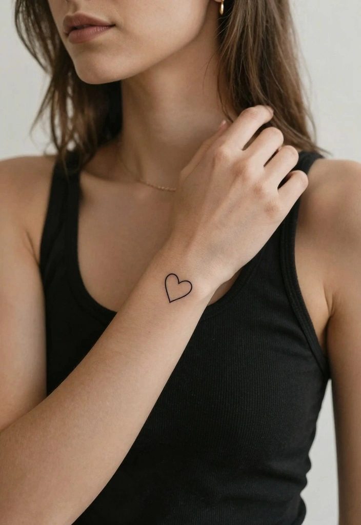 14 Wrist Bracelet Tattoo Ideas for Women: Delicate and Trendy 133 14 Wrist Bracelet Tattoo Ideas for Women: Delicate and Trendy - 13. Tiny Heart Tattoos 1