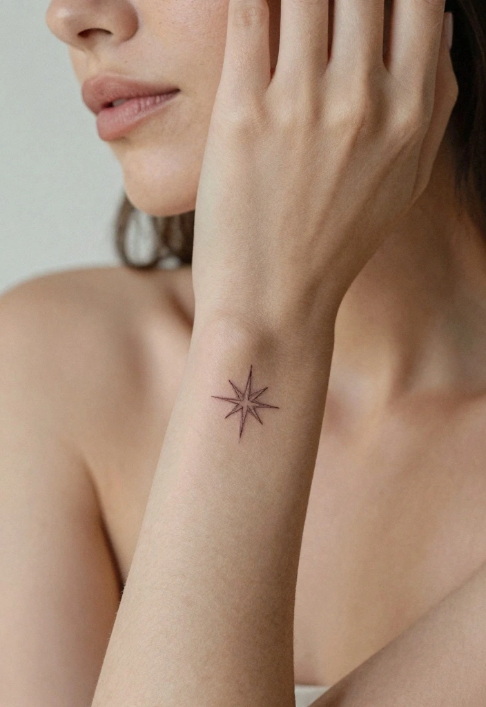 14 Wrist Bracelet Tattoo Ideas for Women: Delicate and Trendy 78 14 Wrist Bracelet Tattoo Ideas for Women: Delicate and Trendy - 8. Dainty Star Tattoos 1