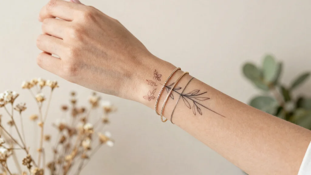 14 Wrist Bracelet Tattoo Ideas for Women: Delicate and Trendy