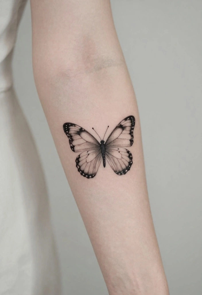 15 Back of the Arm Tattoo Ideas for Women: Stylish and Feminine 67 15 Back of the Arm Tattoo Ideas for Women Stylish and Feminine 7. Tiny Butterfly 0