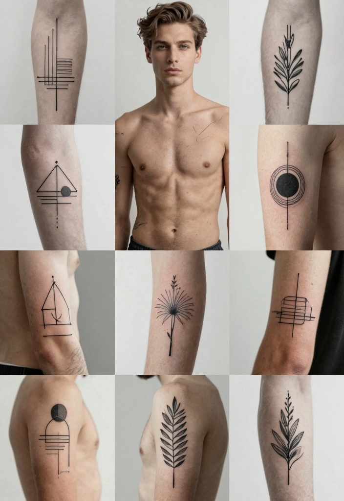 15 Simple Tattoo Ideas for Men: Masculine and Minimal Geometric Designs - Conclusion 1
