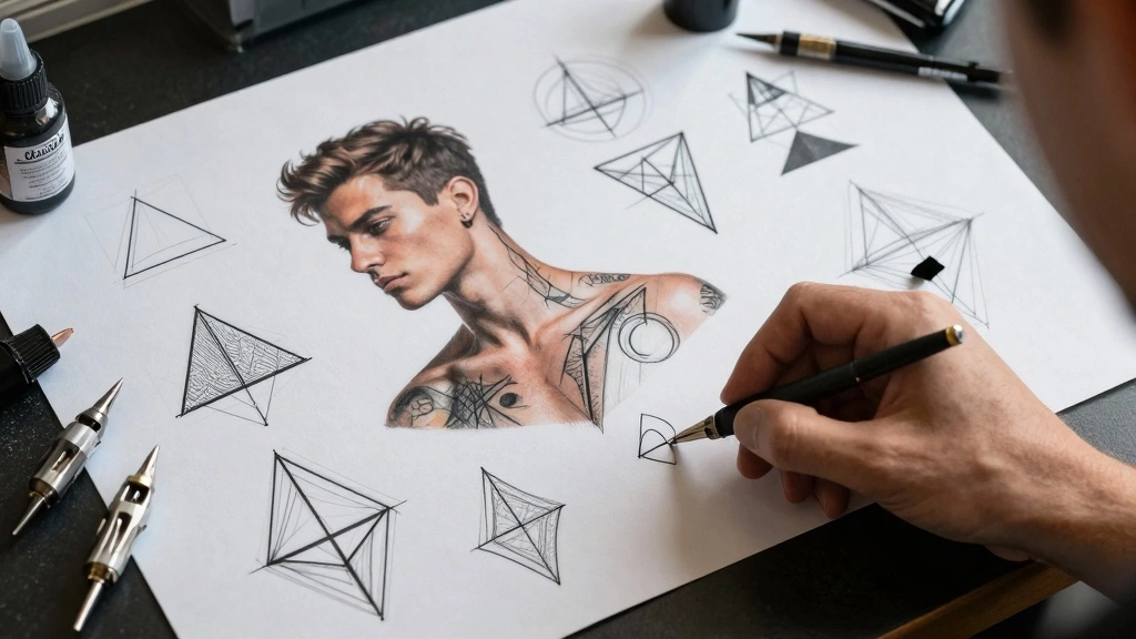 15 Simple Tattoo Ideas for Men: Masculine and Minimal Geometric Designs