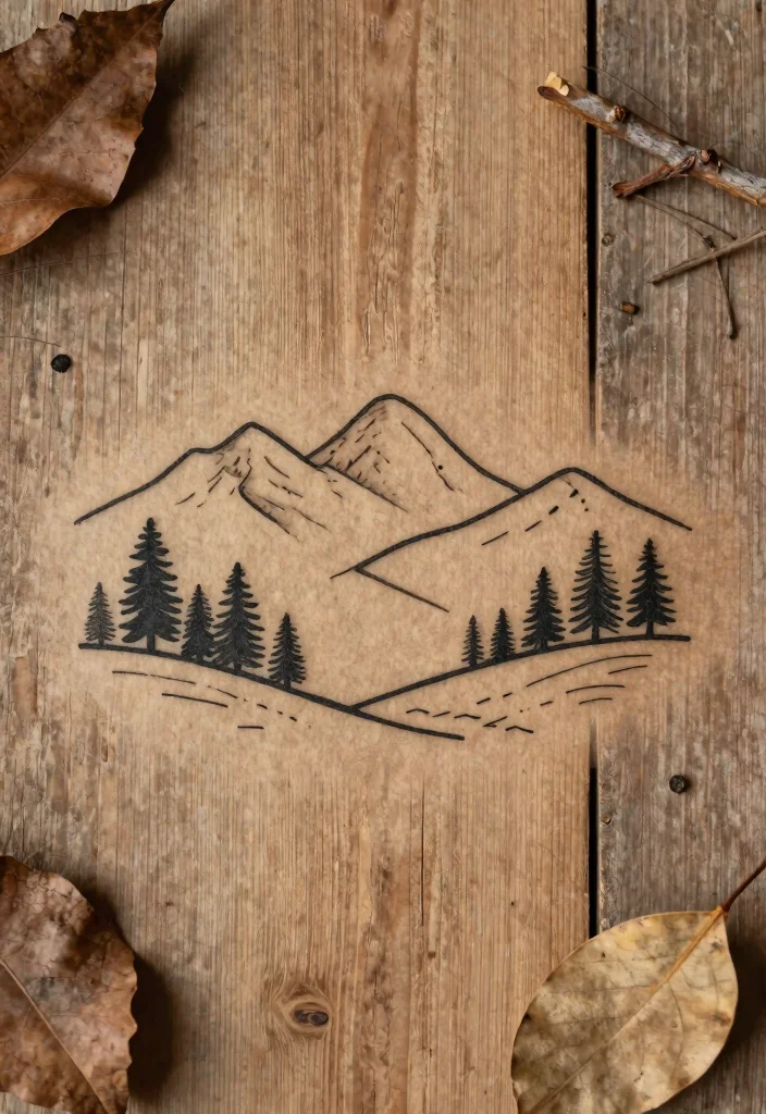 16 Flash Sheet Tattoo Ideas Perfect for Studio Inspiration - 9. Nature Scenes 1