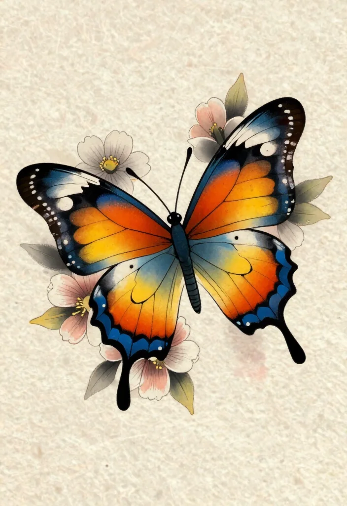 18 Traditional Flash Tattoo Ideas With Classic Bold Style 89 18 Traditional Flash Tattoo Ideas With Classic Bold Style 9. Beautiful Butterfly Tattoos 0