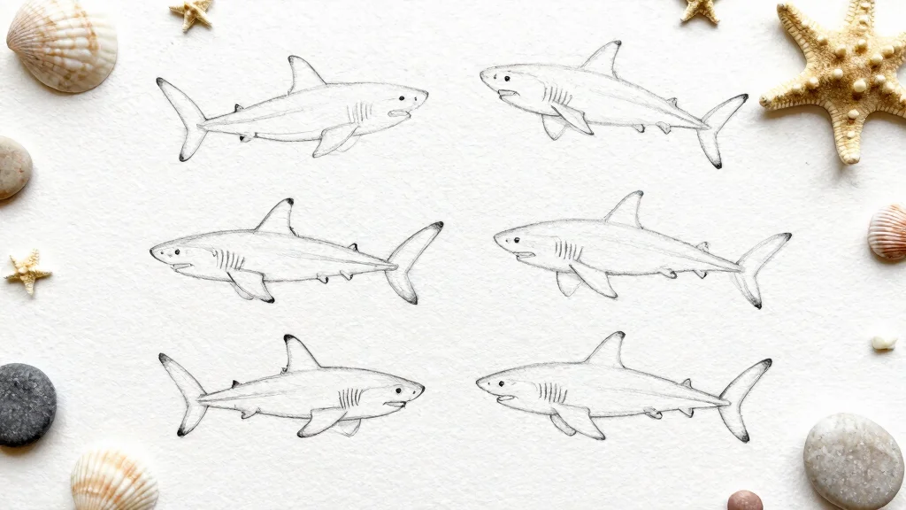 10 Fine Line Shark Tattoo Ideas: Sleek, Minimal, and Symbolic